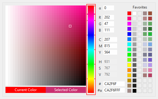 picker ColorStepDriver